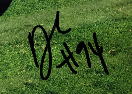 Demarcus Ware Autographed Broncos Super Bowl 50 8x10 Photo JSA COA