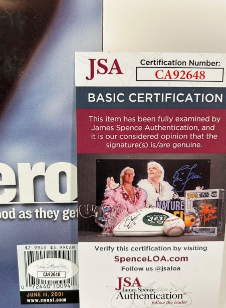 Larry Walker Autographed Sports Illustrated Magazine June 11, 2001 JSA COA