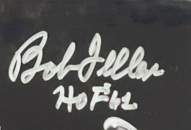 Bob Feller Autographed/Inscribed "HOF '62" Framed B/W Photo Fanatics COA