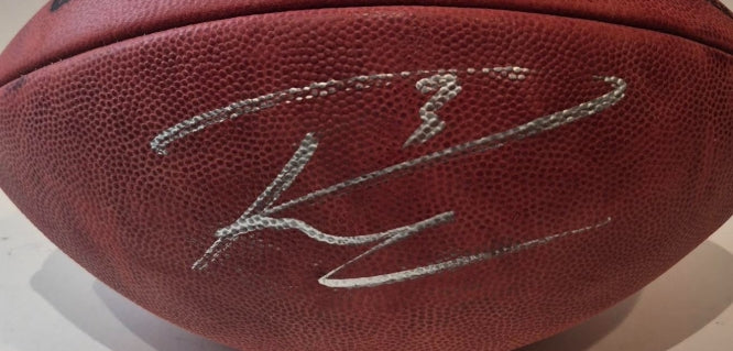 Russell Wilson Autographed NFL Wilson "The DUKE" Football – Fanatics & JSA COA