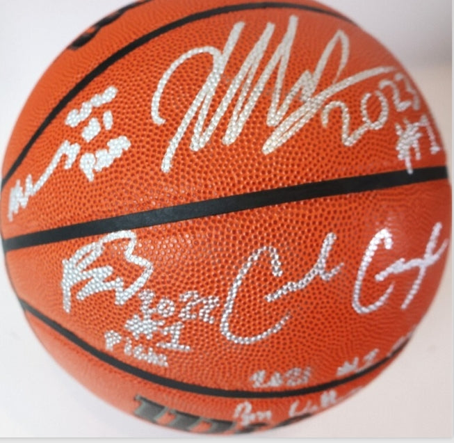 2019-2023 NBA #1 Draft Picks Autographed Basketball w/ case Fanatics COA LE of 6
