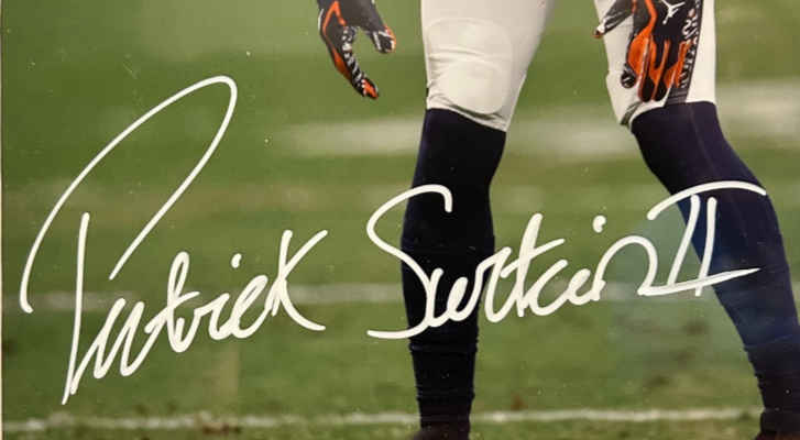 Patrick Surtain II Autographed Denver Broncos Framed 8x10 Photo – Beckett Authentication