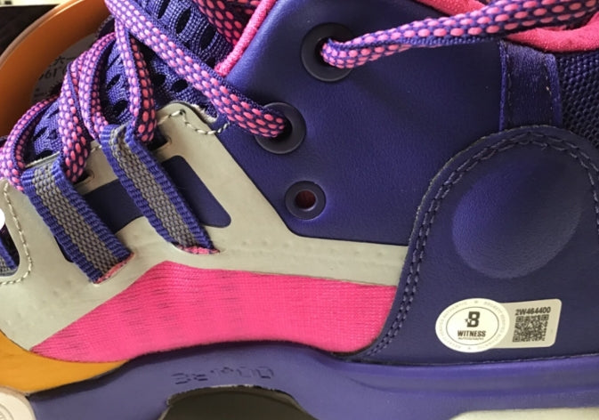 Aaron Gordon Autographed Denver Nuggets Basketball Shoes New w/box Beckett COA (Copy)