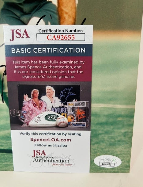 Steve Garvey Autographed Los Angeles Dodgers 8x10 Photo JSA COA