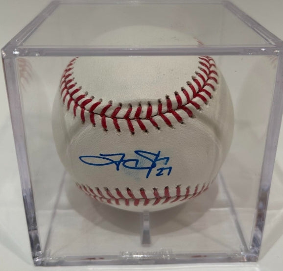 Trevor Story Autographed Rawlings Official Major League Baseball - MLB COA