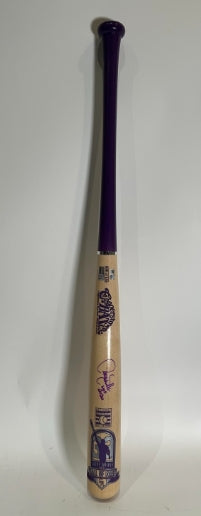 Larry Walker Autographed/Inscribed "HOF 2020" Cooperstown Collection LE-133 Bat — #38/133 — MLB COA