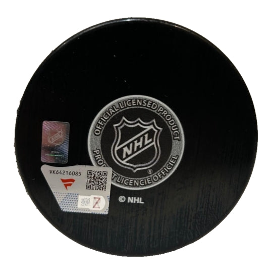 Cale Makar Autographed Colorado Avalanche Logo Puck – Fanatics COA - Latitude Sports Marketing