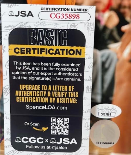 Chauncey Billups Autographed Denver Nuggets 8x10 Photo JSA COA