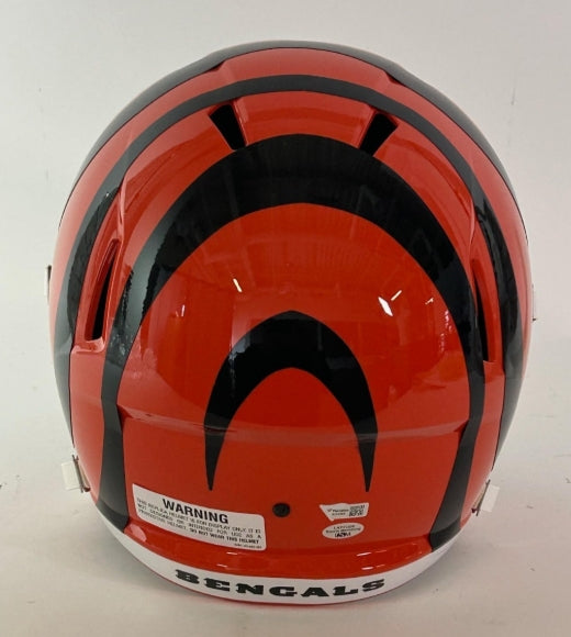 Joe Burrow Autographed Cincinnati Bengals Replica Helmet Fanatics COA