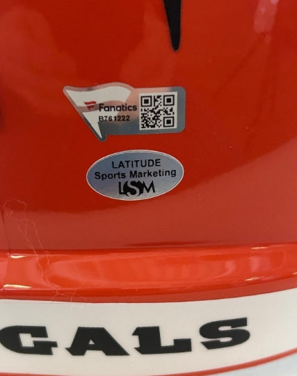 Joe Burrow Autographed Cincinnati Bengals Replica Helmet Fanatics COA