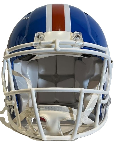 John Elway Autographed 1987 NFL MVP Inscribed Denver Broncos Retro D Pro Helmet BAS COA - Latitude Sports Marketing