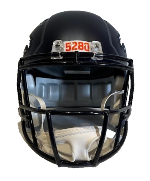 John Elway Autographed Denver Broncos Navy 5280 Replica Helmet BAS COA - Latitude Sports Marketing