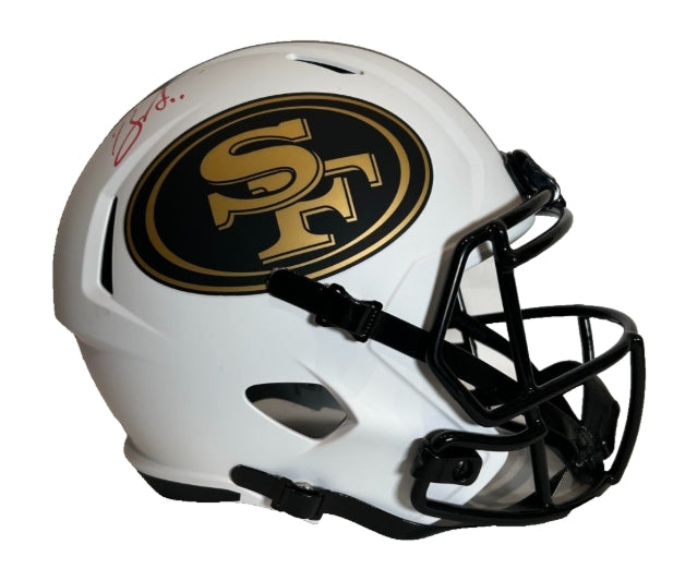 Brandon Aiyuk San Francisco 49ers Eclipse Replica Full Size Helmet BAS COA