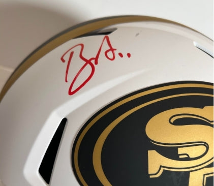 Brandon Aiyuk San Francisco 49ers Eclipse Replica Full Size Helmet BAS COA