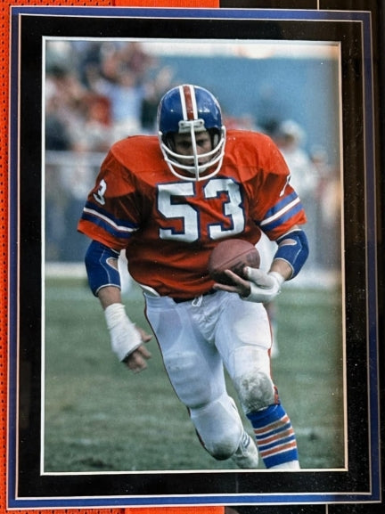 Randy Gradishar Autographed/2x Inscribed Deluxe Framed Denver Broncos Jersey BAS COA