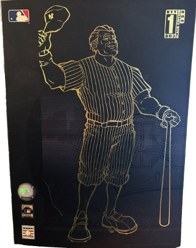 Babe Ruth All Star Vinyl Figure – NYY BR3 Black Edition (12" Tall) New in Box