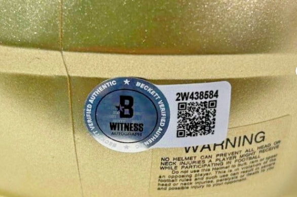 Deion Sanders Autographed Colorado Buffaloes Riddell Mini Helmet BAS COA