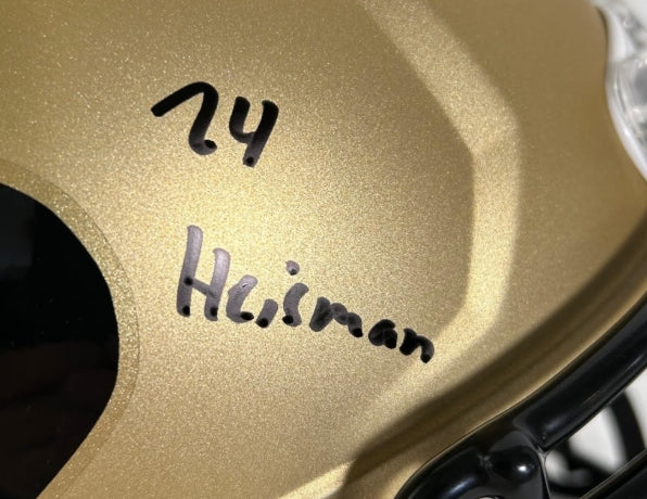 Travis Hunter Autographed/Inscribed "24 Heisman" CU Buffs Pro Helmet Beckett COA