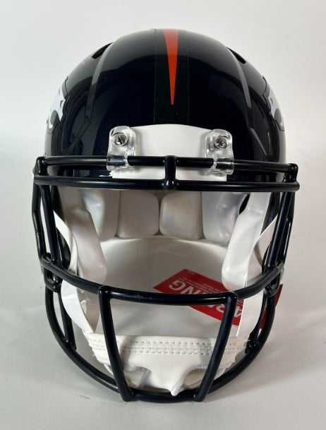 Von Miller Autographed Denver Broncos Navy Pro Helmet Beckett COA