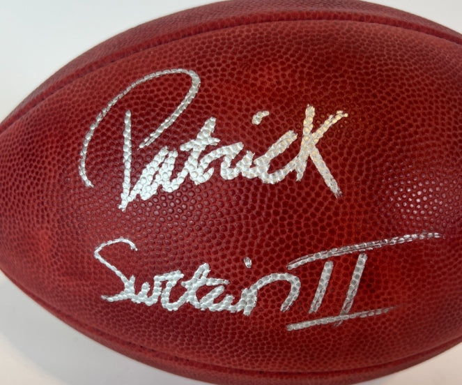 Patrick Surtain II Autographed/Inscribed '24 DPOY NFL Football with Beckett COA