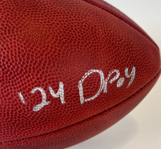 Patrick Surtain II Autographed/Inscribed '24 DPOY NFL Football with Beckett COA
