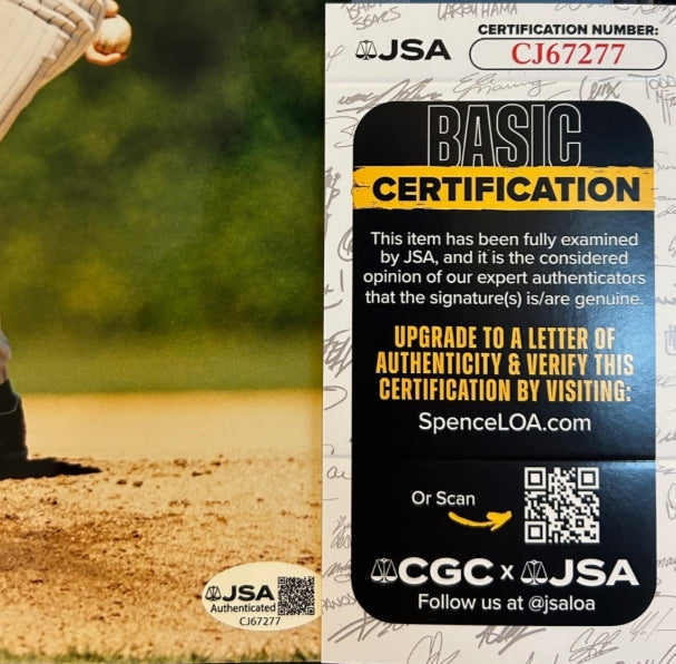 Kerry Wood Autographed 8x10 Chicago Cubs Photograph — JSA Certified