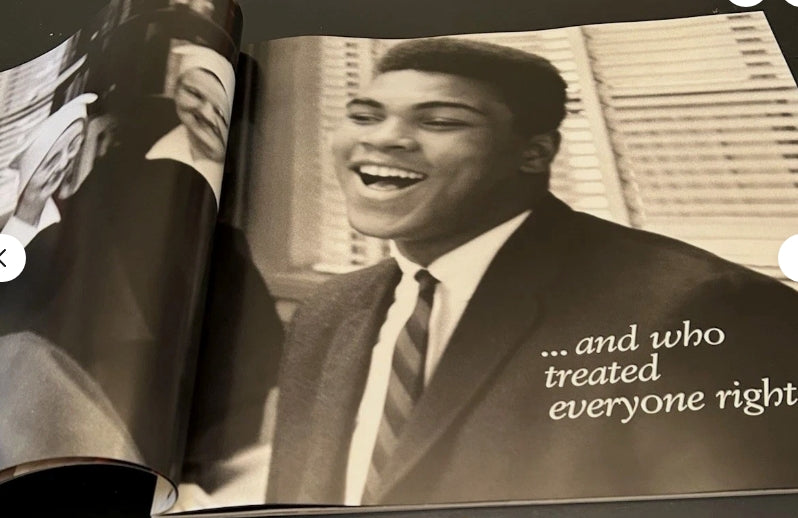 GOAT: A Tribute To Muhammad Ali – RARE Oversized Promo Book (2004)