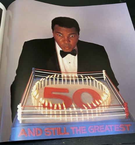 GOAT: A Tribute To Muhammad Ali – RARE Oversized Promo Book (2004)