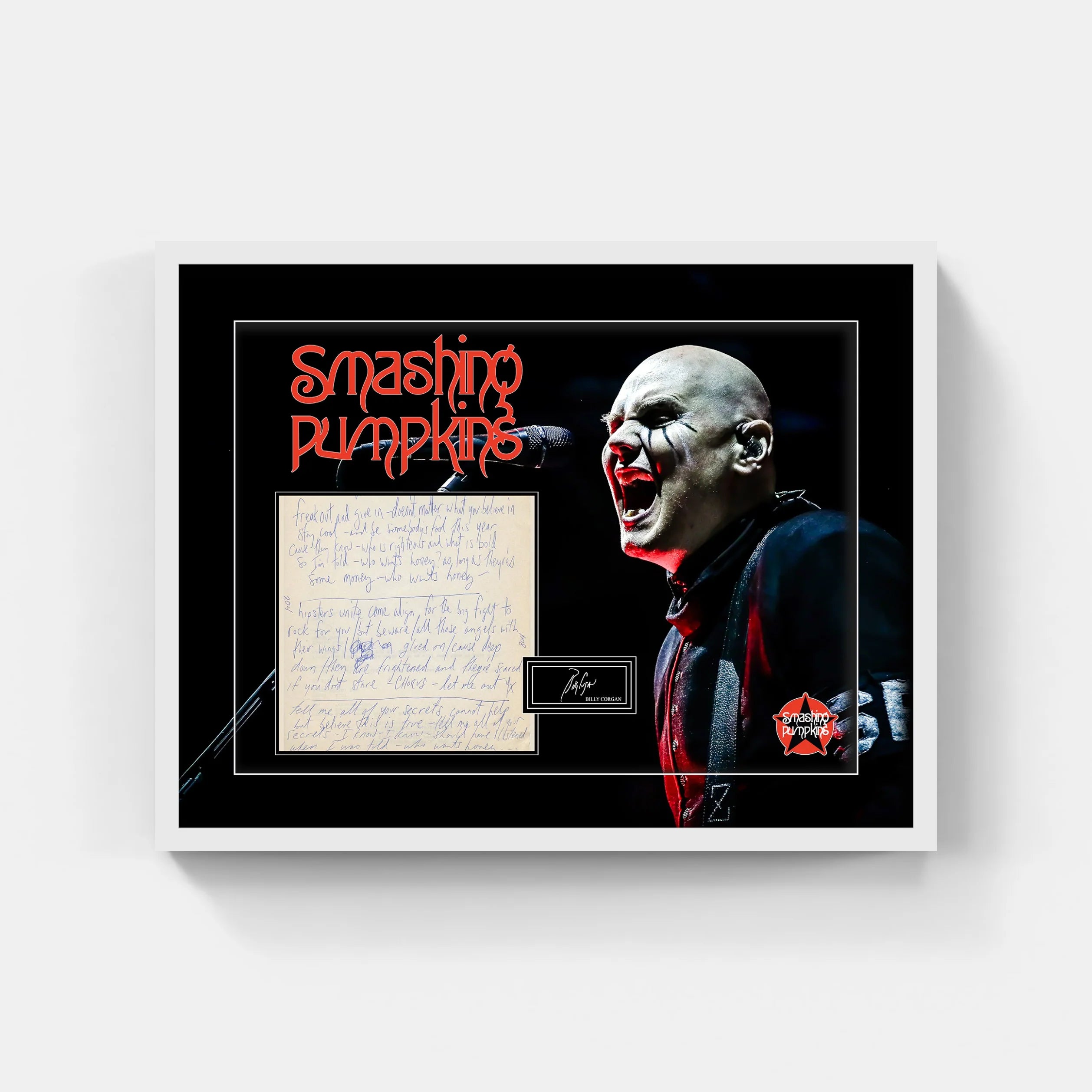 SMASHING PUMPKINS LYRIC SHEET - Latitude Sports Marketing