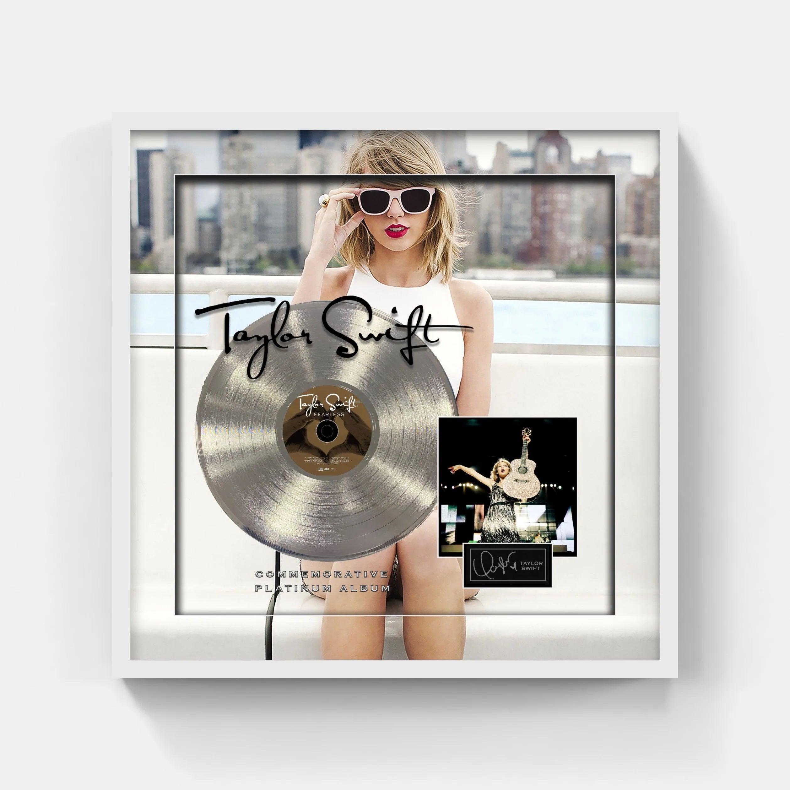 TAYLOR SWIFT PLATINUM ALBUM - Latitude Sports Marketing