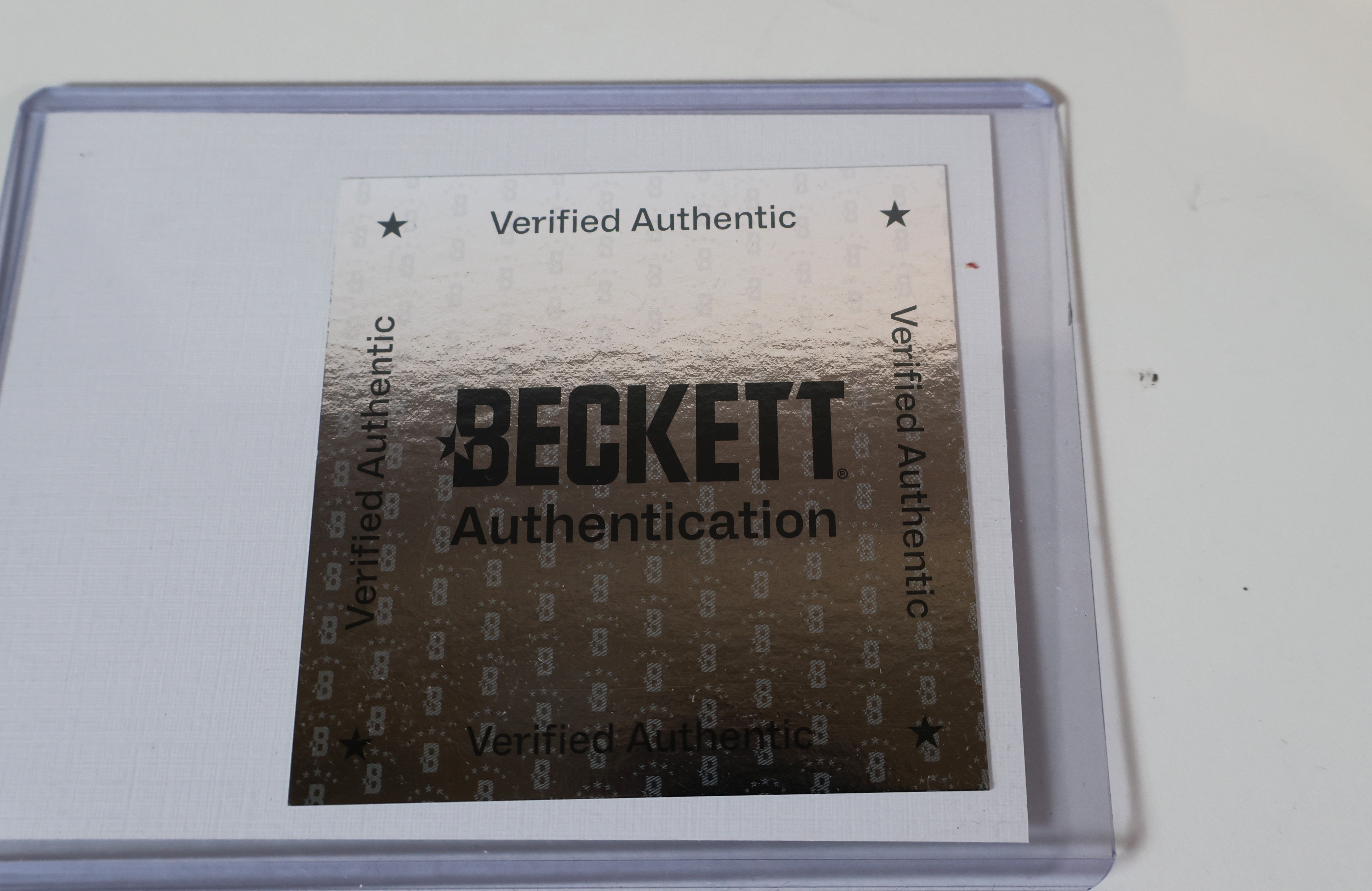 Troy Franklin Autographed Denver Broncos Navy Replica Helmet - Beckett COA Certified