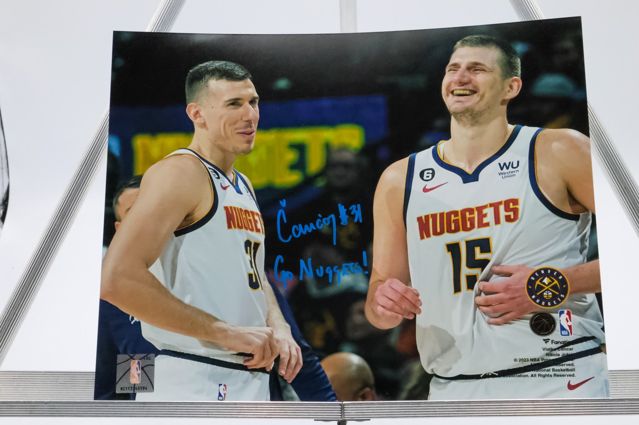 Vlatko Cancar Autographed 8x10 Photo - Latitude Sports Marketing