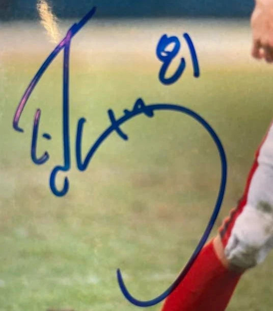 Ed McCaffrey San Francisco 49ers Autographed 8x10 Photo JSA COA