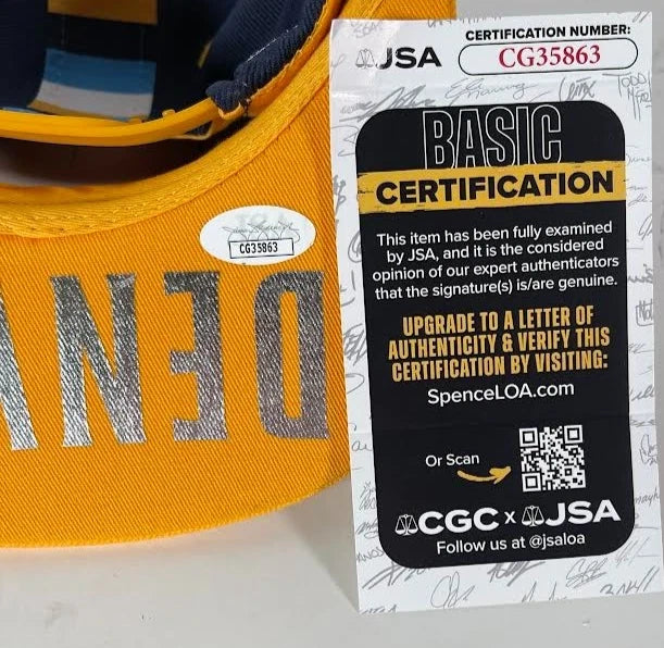 Jamal Murray Autographed Denver Nuggets Cap with JSA COA