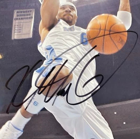 Kenyon Martin Denver Nuggets Autographed 8x10 Photo JSA COA