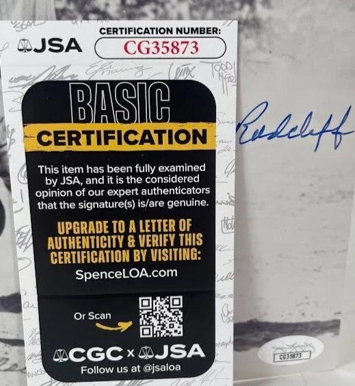 Ted "Double Duty" Radcliffe Autographed 8x10 Photo JSA COA