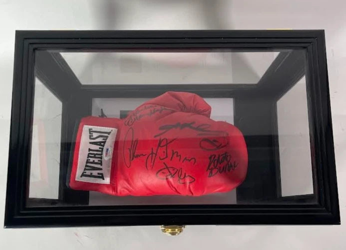 Four Kings Boxing Glove - Signed by Roberto Duran, Marvin Hagler, Thomas Hearns & Sugar Ray Leonard