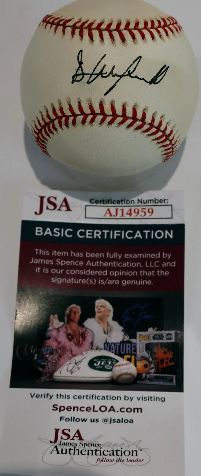 Dave Winfield Autographed San Diego Padres Official American League Baseball | JSA COA