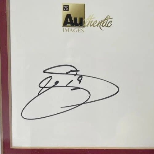 Patrick Roy Colorado Avalanche Autographed Looney Tunes 29"x26.5" Photo JSA COA- 2001 Stanley Cup Team Signed