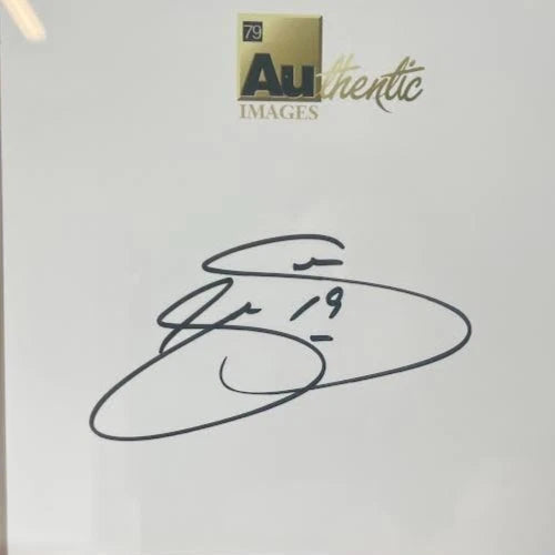 Joe Sakic Colorado Avalanche Autographed Looney Tunes 29"x26.5" Photo JSA COA - 2001 Stanley Cup Team Signed