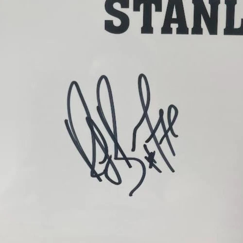 Joe Sakic Colorado Avalanche Autographed Looney Tunes 29"x26.5" Photo JSA COA - 2001 Stanley Cup Team Signed