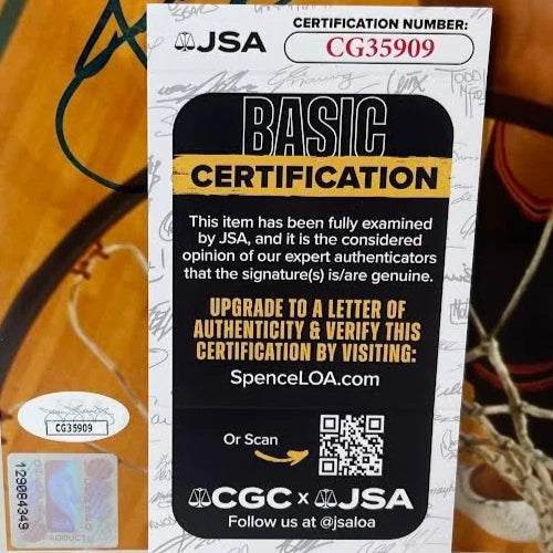 Jalen Rose Denver Nuggets Autographed 8x10 Photo JSA COA