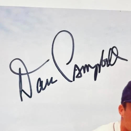 Dave Campbell Detroit Tigers Autographed 8x10 Photo JSA COA