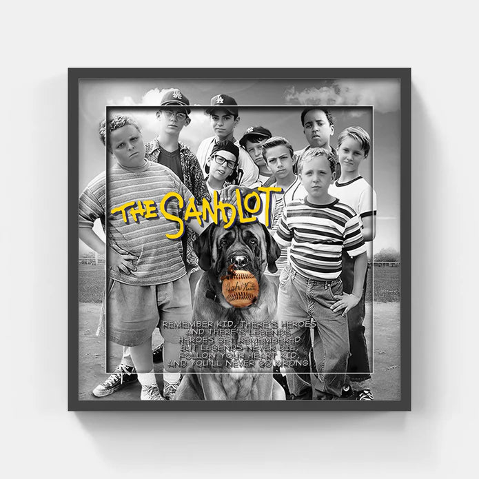 "The Sandlot" Collage Deluxe Shadowbox