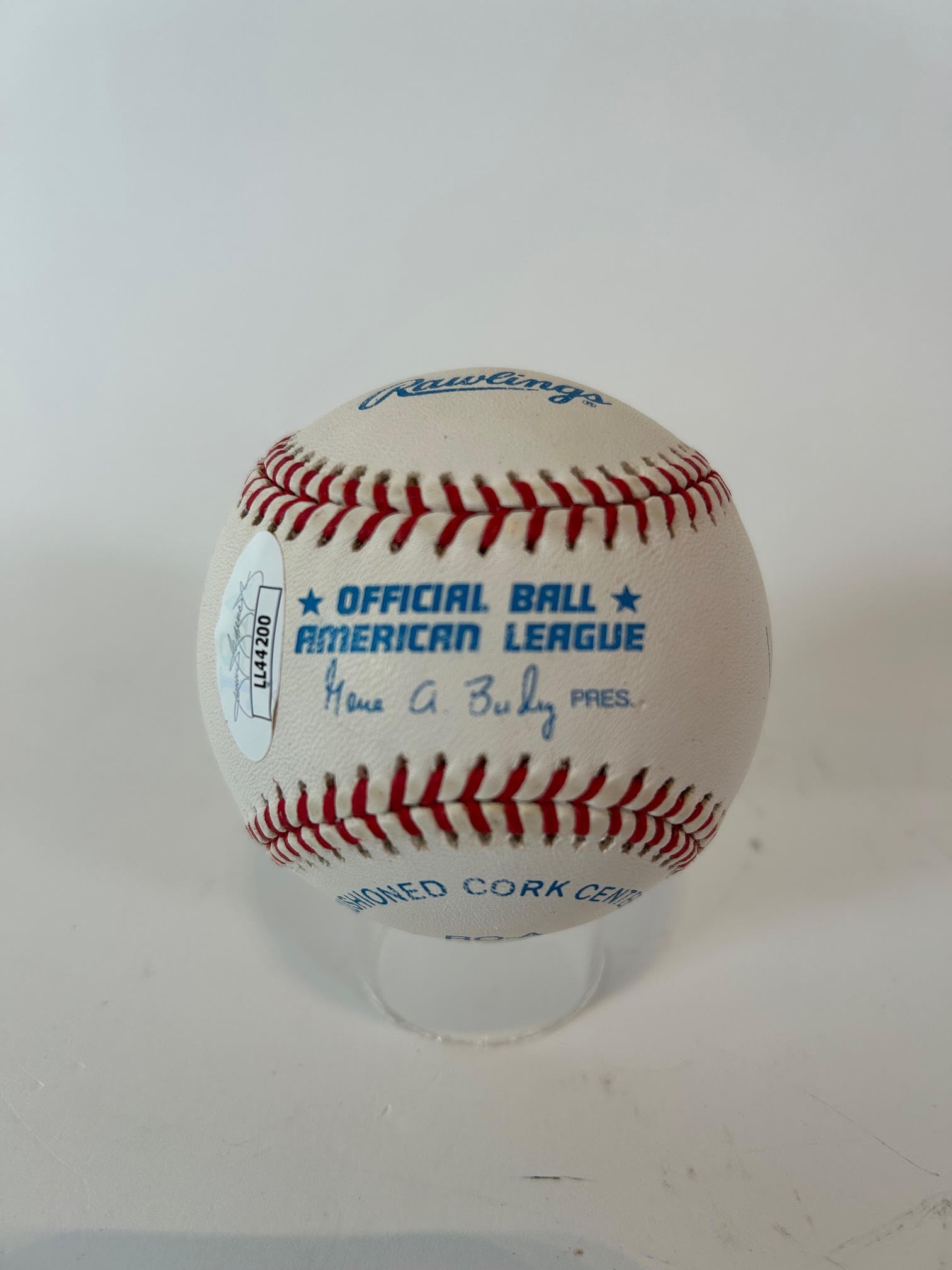 Frank Robinson & Brooks Robinson Autographed Official American League Baseball JSA COA