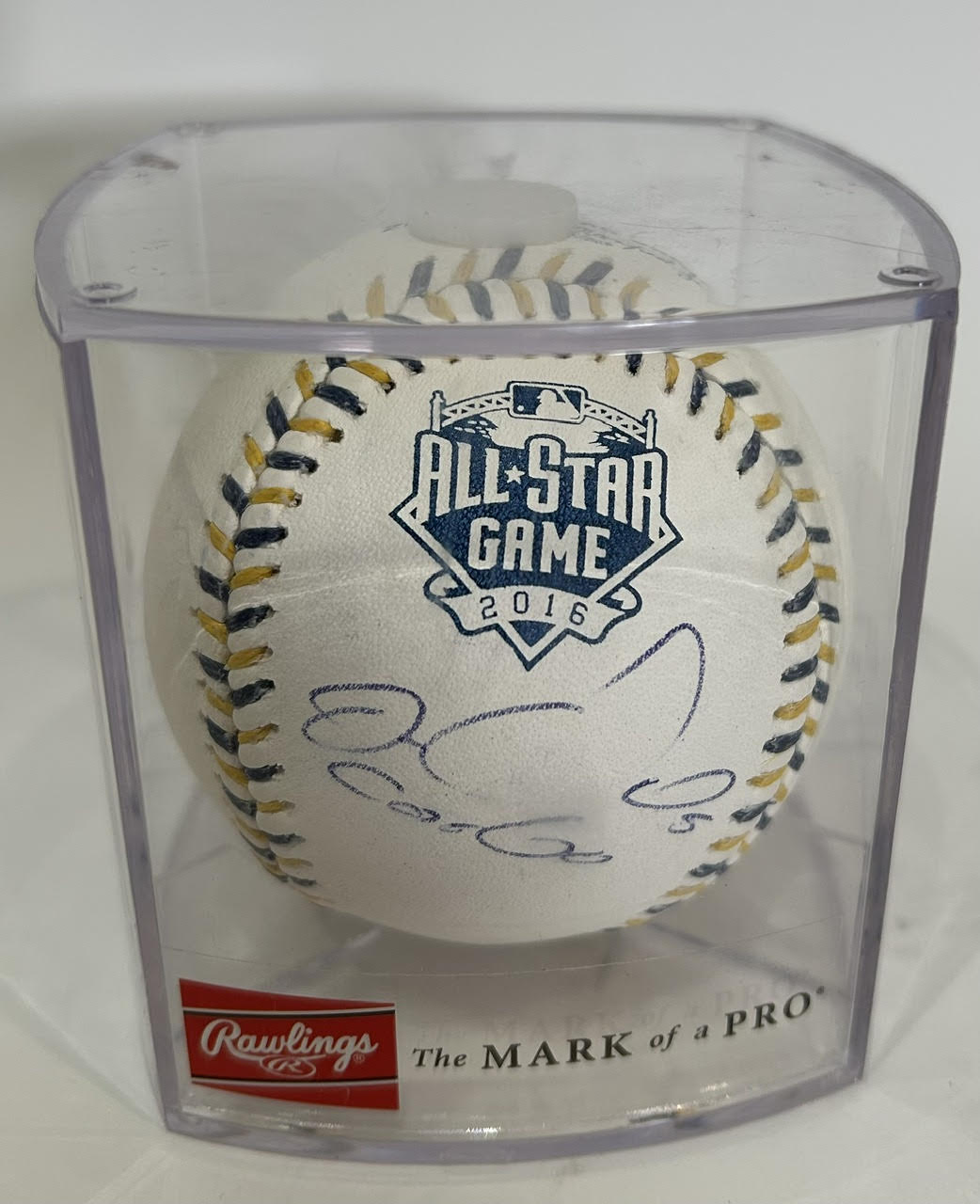 Carlos Gonzalez Autographed/Inscribed "CarGo" Rawlings 2016 MLB All-Star Game Baseball MLB COA
