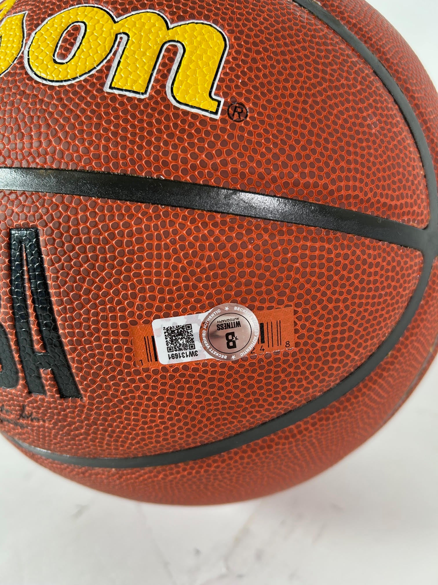 Christian Braun Autographed Basketball - 2023 NBA Champions Denver Nuggets - BAS COA