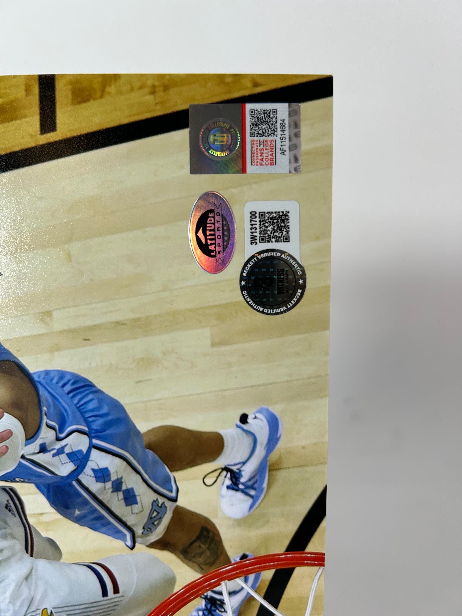 Christian Braun Autographed Kansas Jayhawks 8x10 Photo "22 Champs" Inscription - BAS COA