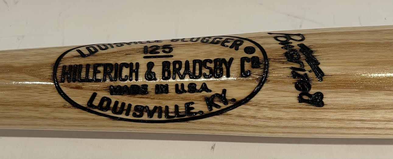 Ernie Banks Autographed/Inscribed "512 HR's" Louisville Slugger Bat - JSA COA