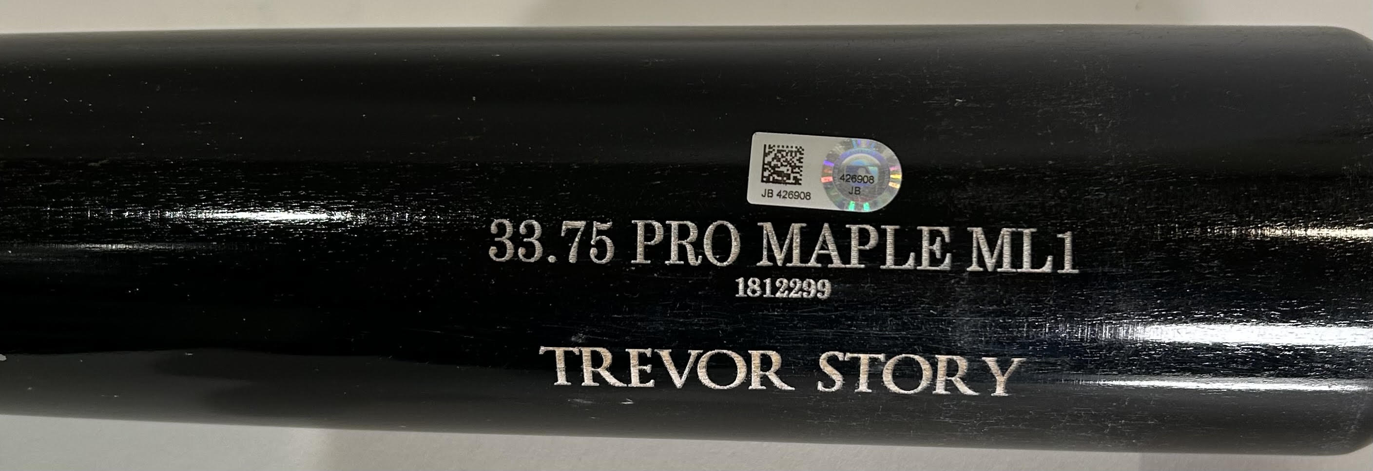 Trevor Story Autographed/Inscribed "Walk Off HR 7/15/18" Old Hickory Bat — MLB COA